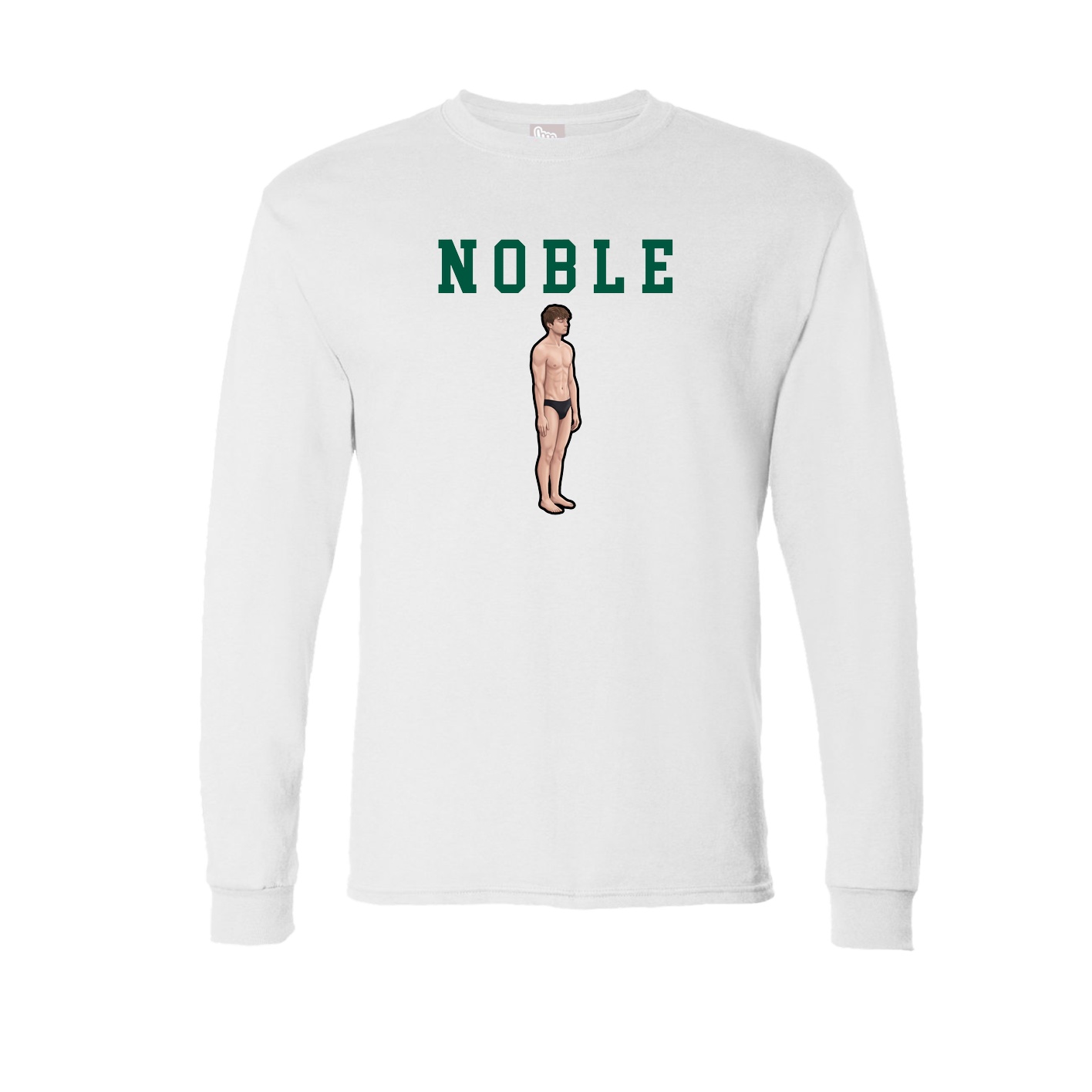 Long Sleeve Tee — Shirsey in White