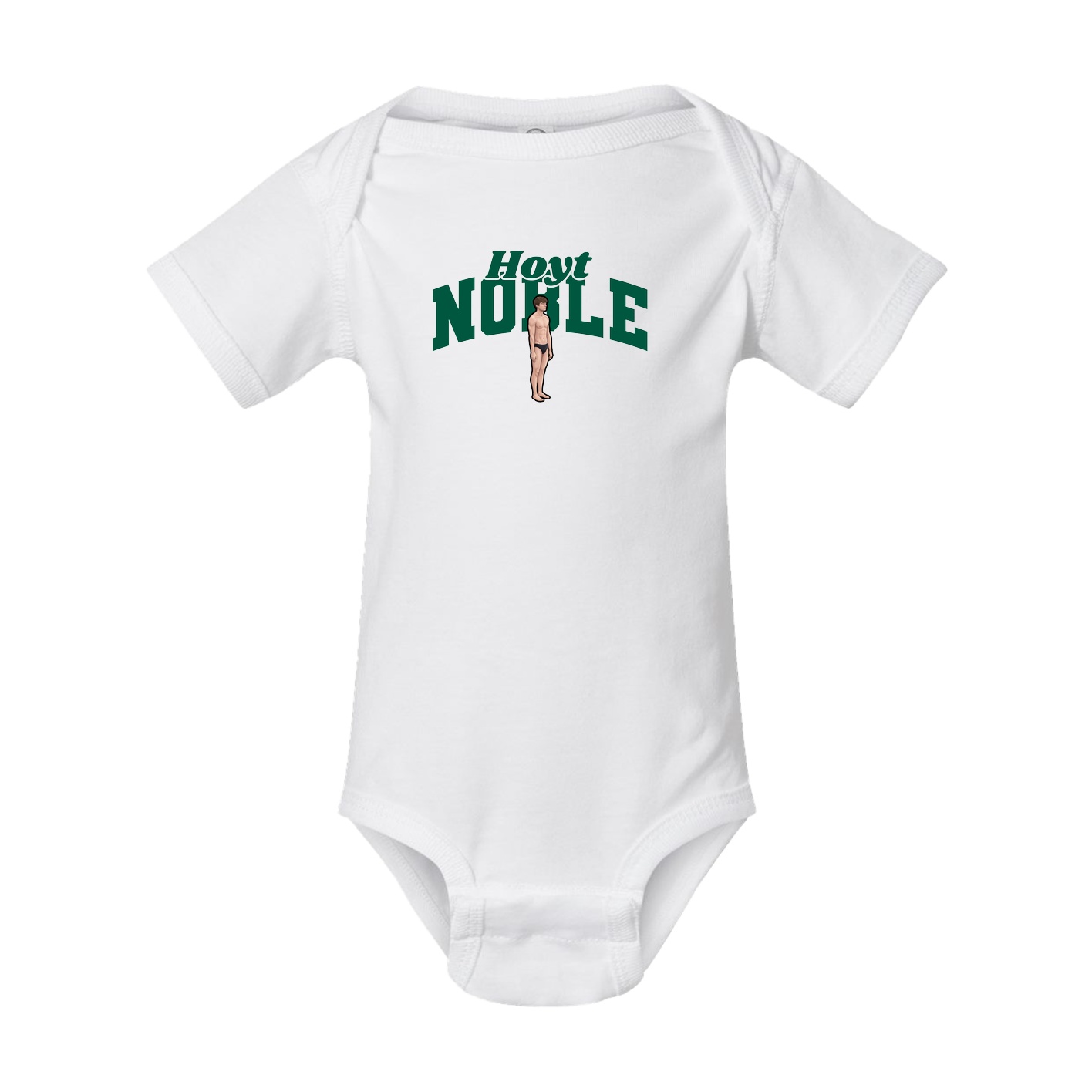 Baby Onesie — Signature Arch in White