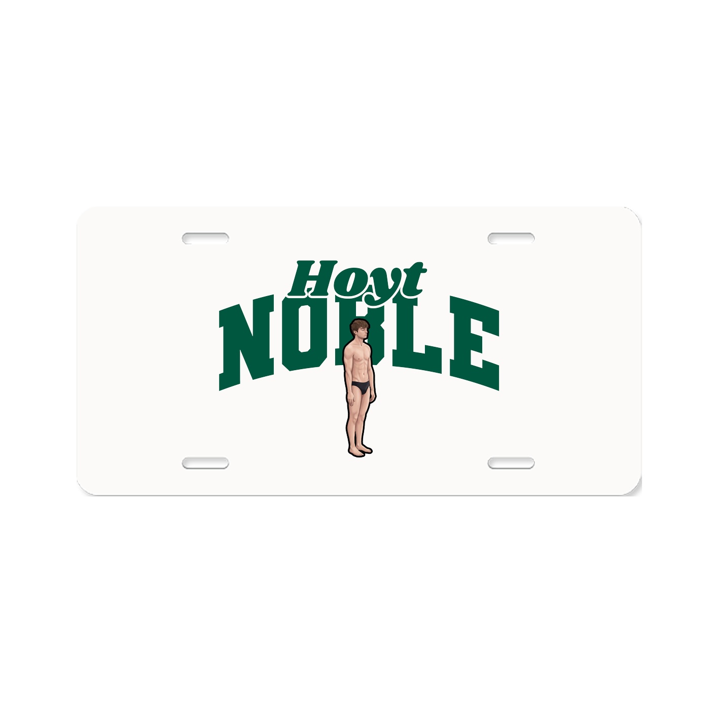 License Plate — Signature Arch in Classic