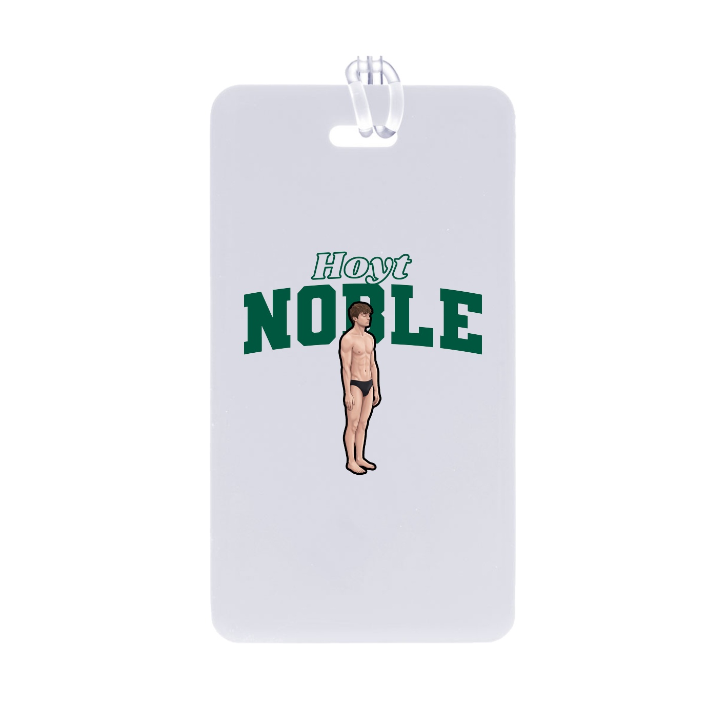 Bag Tag — Name Arch in Classic