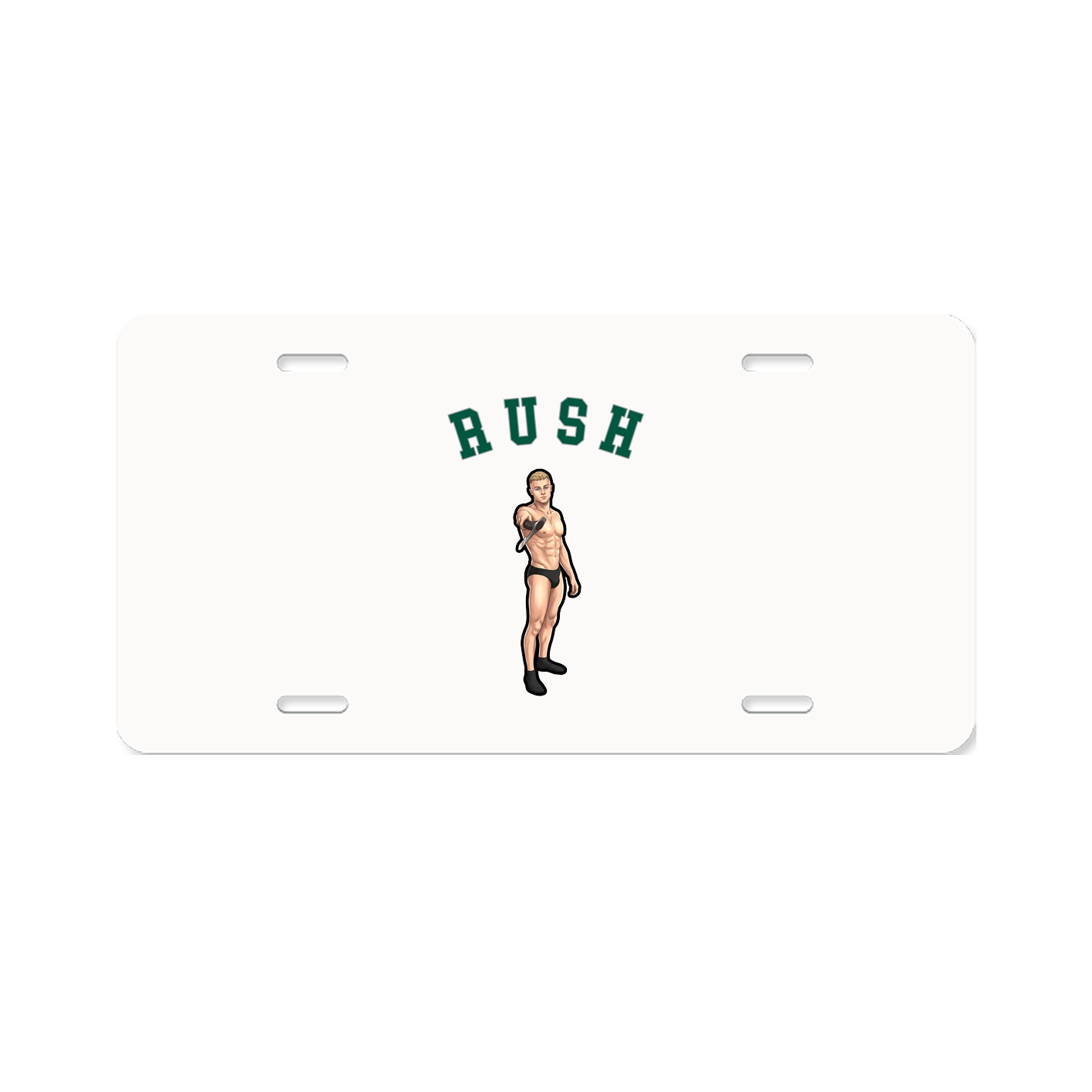 License Plate — Shirsey Arch in Classic