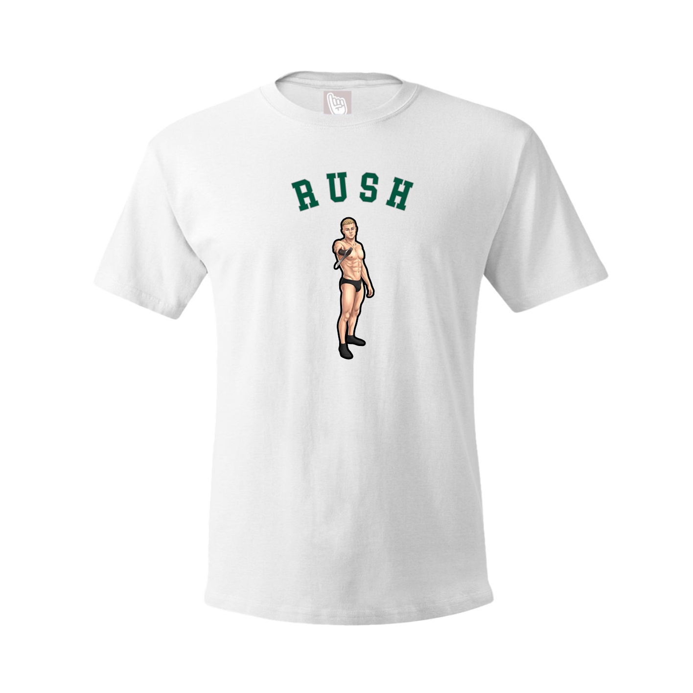 Youth Tee — Shirsey Arch in White