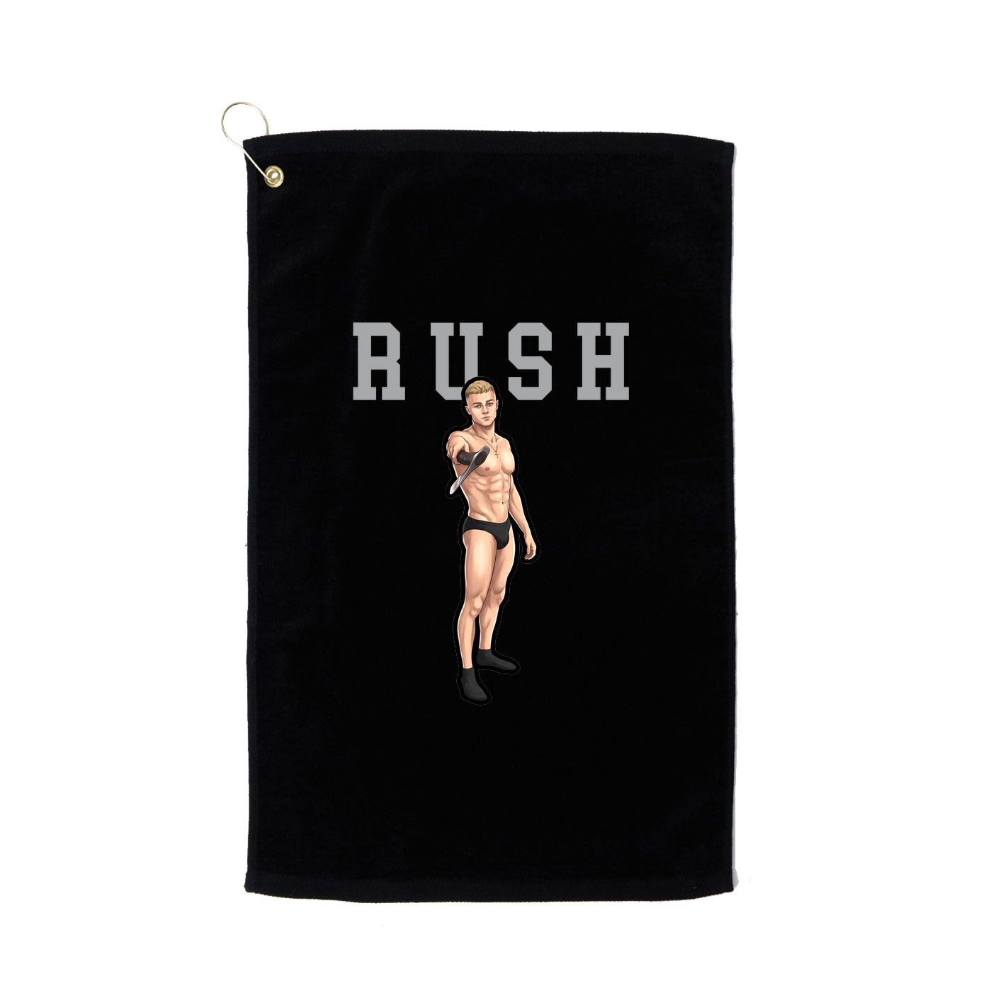 Golf Towel — Shirsey in Black