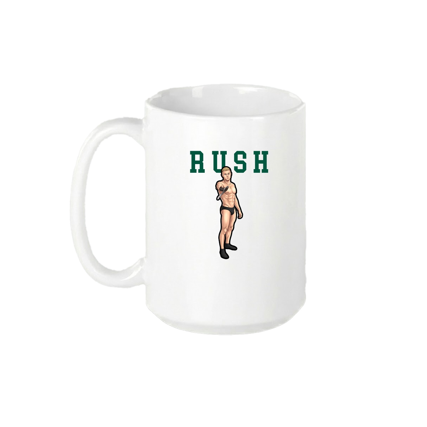 15oz Coffee Mug — Shirsey in White