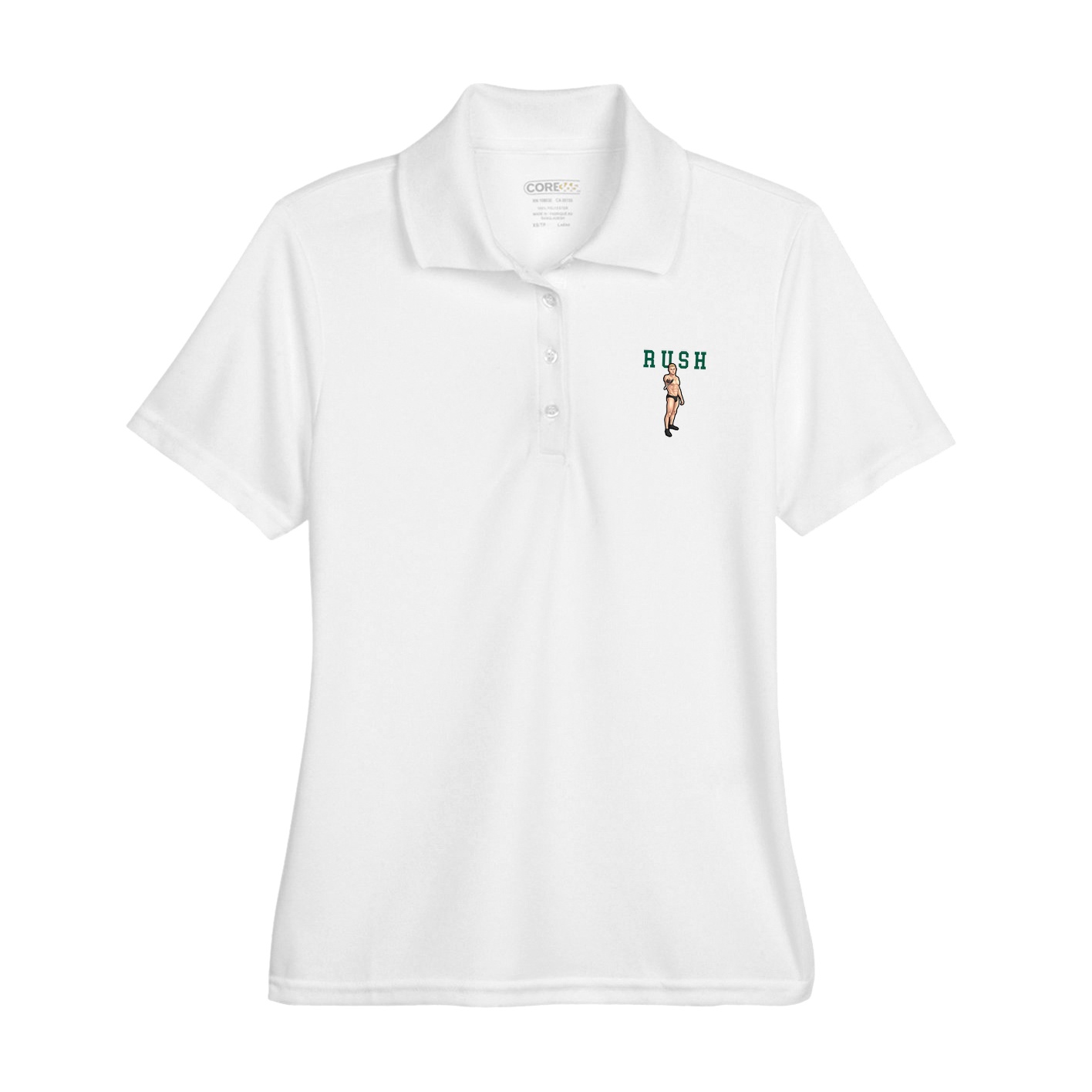 Womens Performance Polo — Shirsey in White