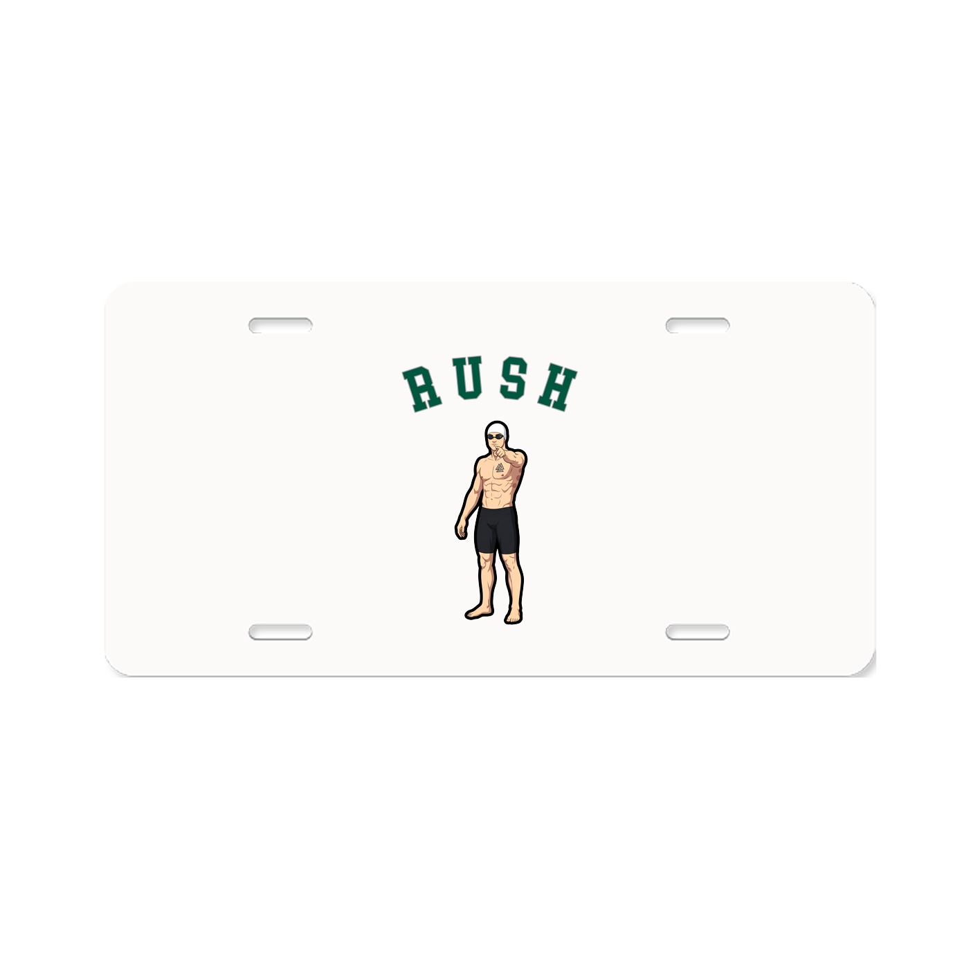 License Plate — Shirsey Arch in Classic