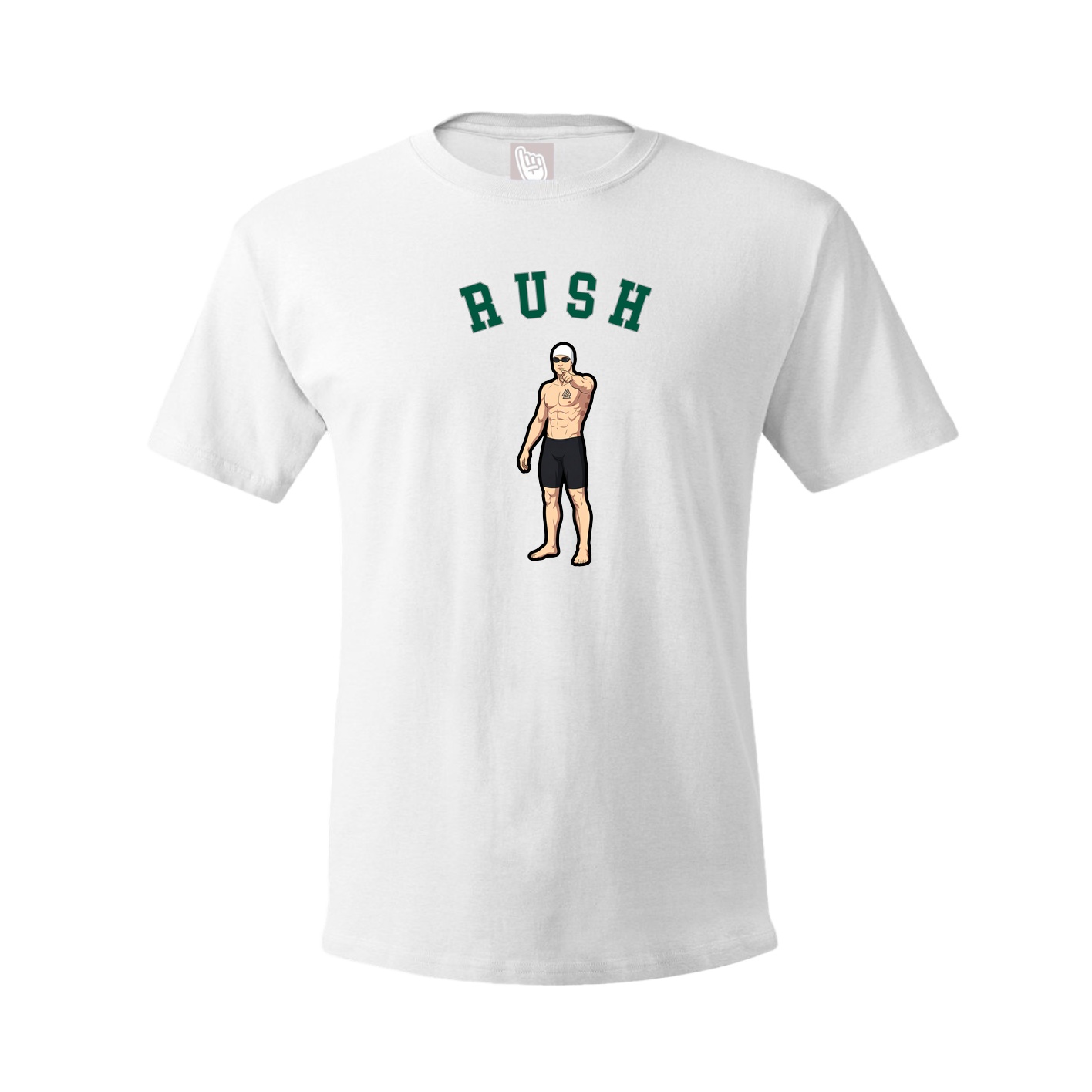 Tee — Shirsey Arch in White