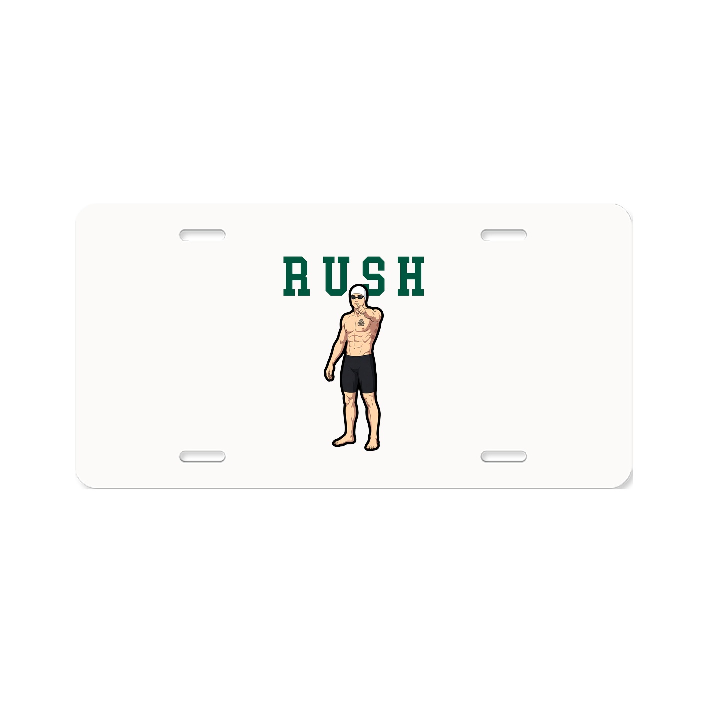 License Plate — Shirsey in Classic