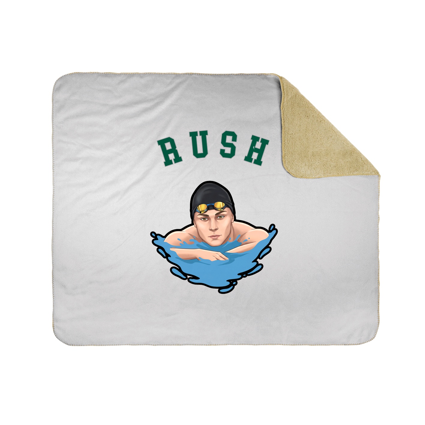 Throw Blanket — Shirsey Arch in White