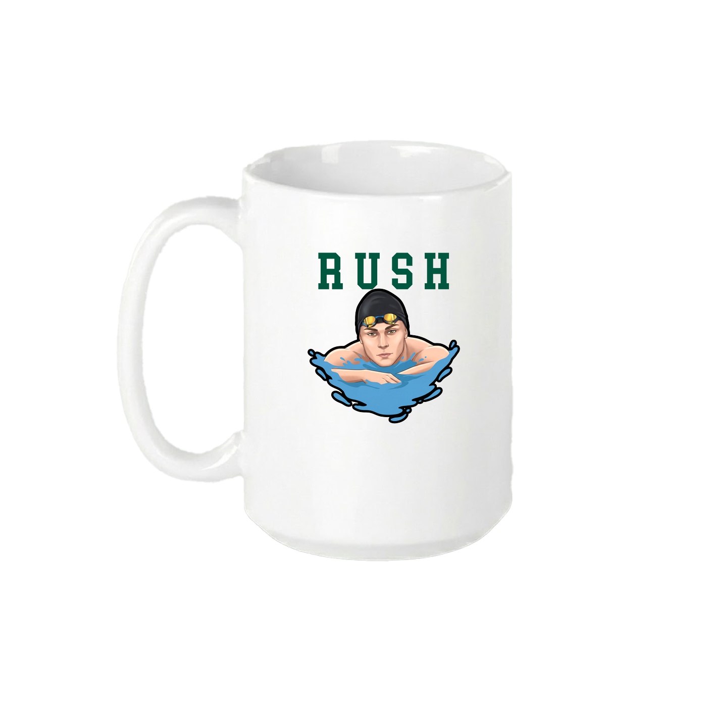 15oz Coffee Mug — Shirsey in White