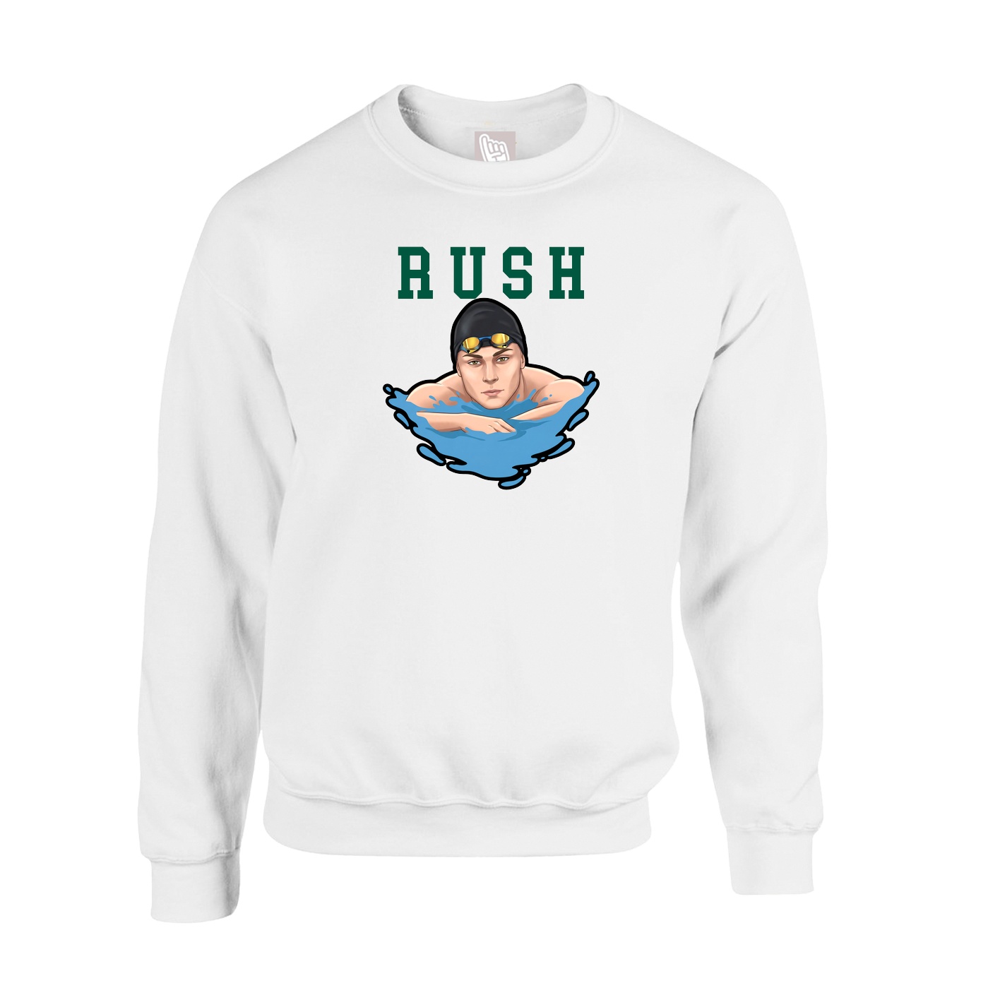Fleece Crew — Shirsey in White
