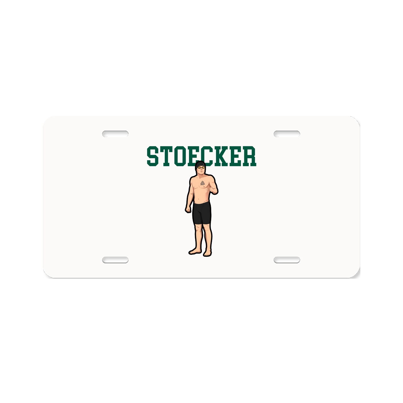 License Plate — Shirsey in Classic