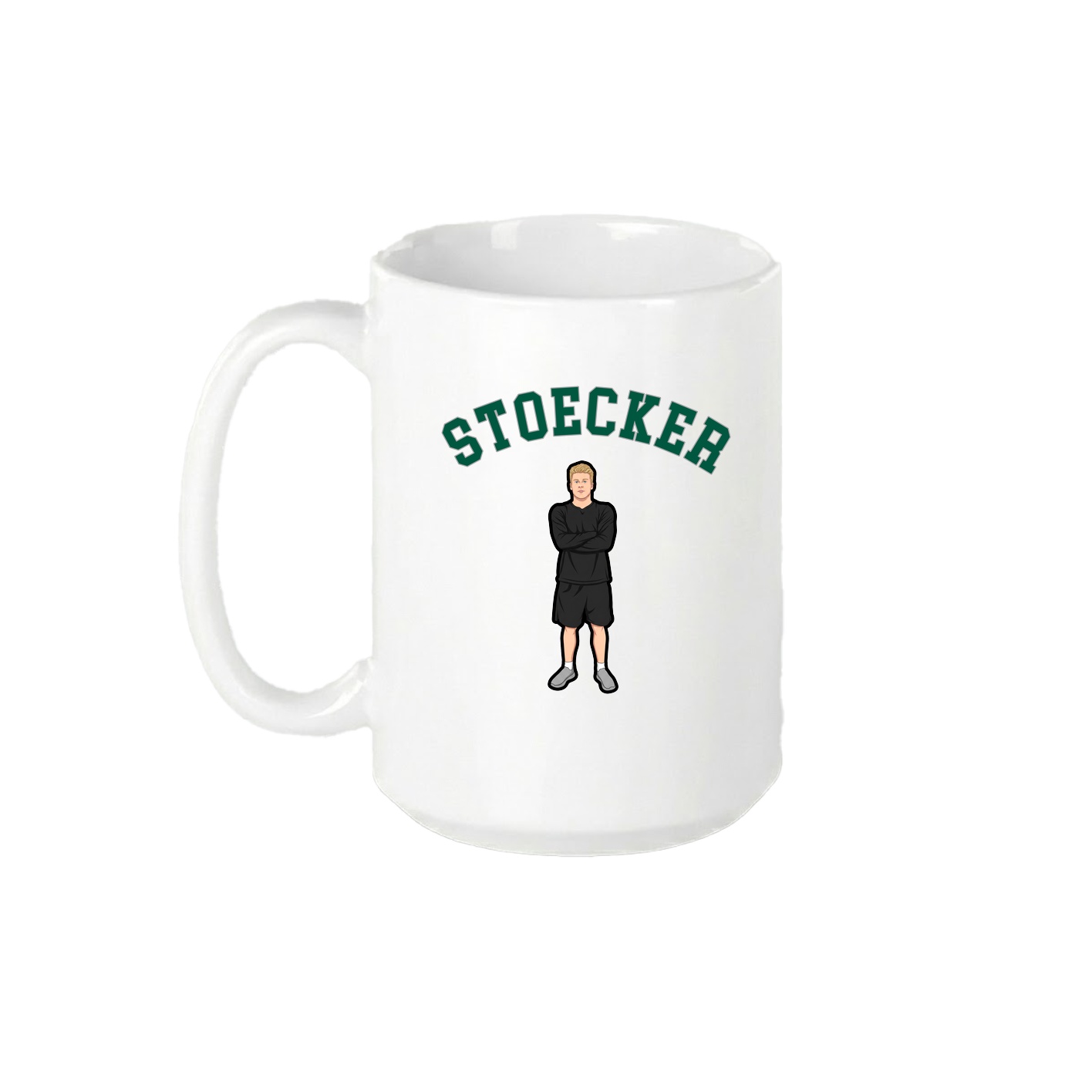 15oz Coffee Mug — Shirsey Arch in White