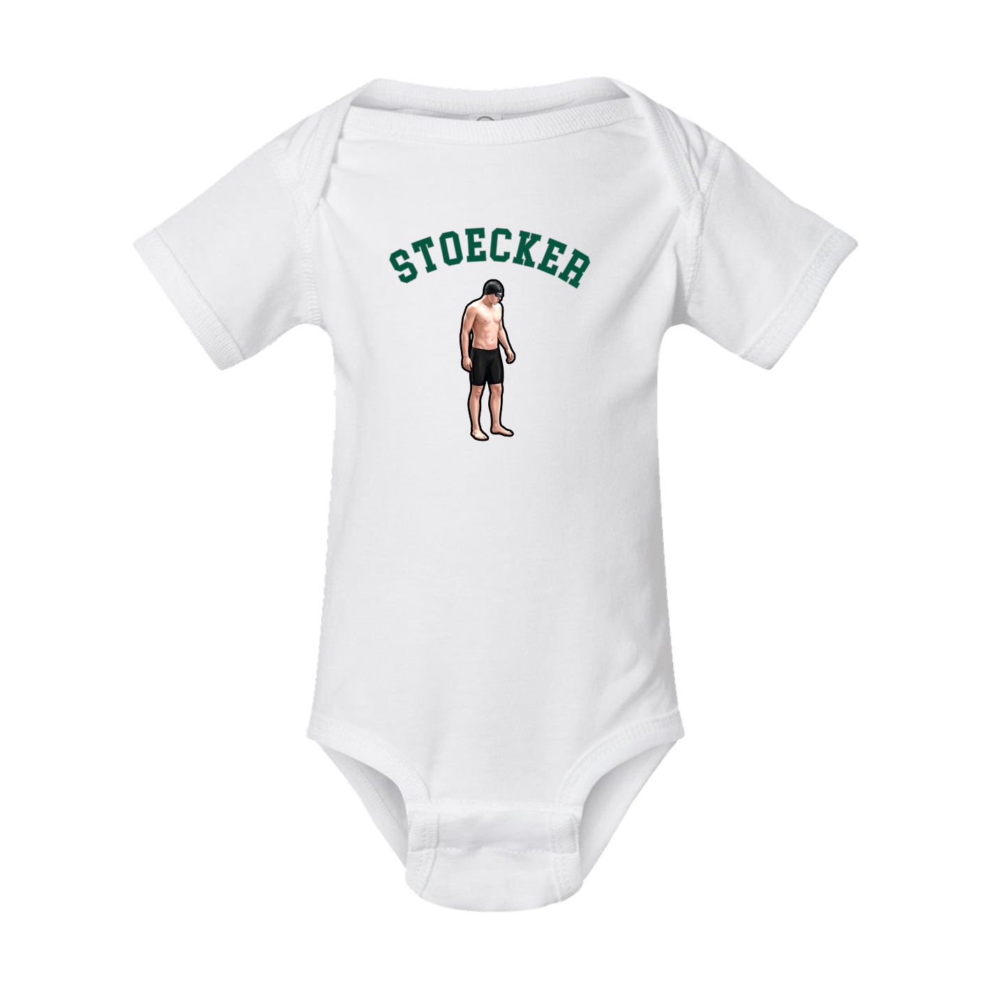 Baby Onesie — Shirsey Arch in White