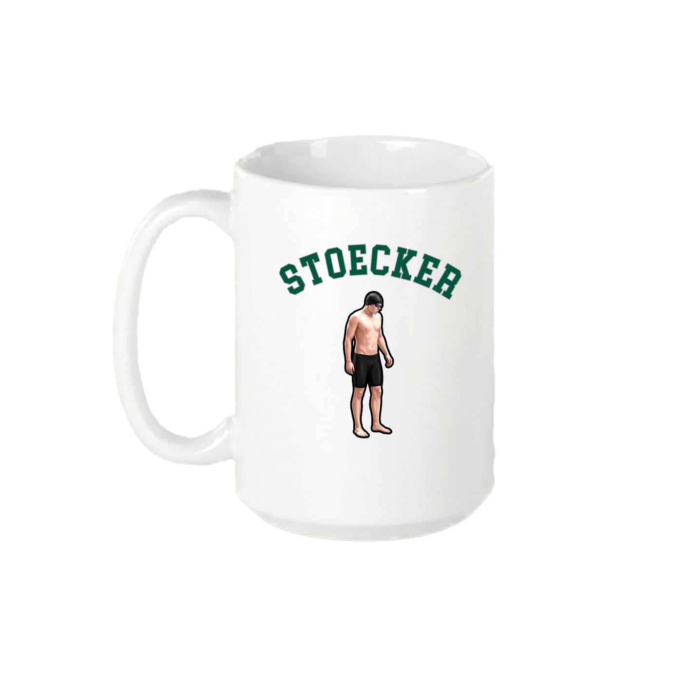 15oz Coffee Mug — Shirsey Arch in White