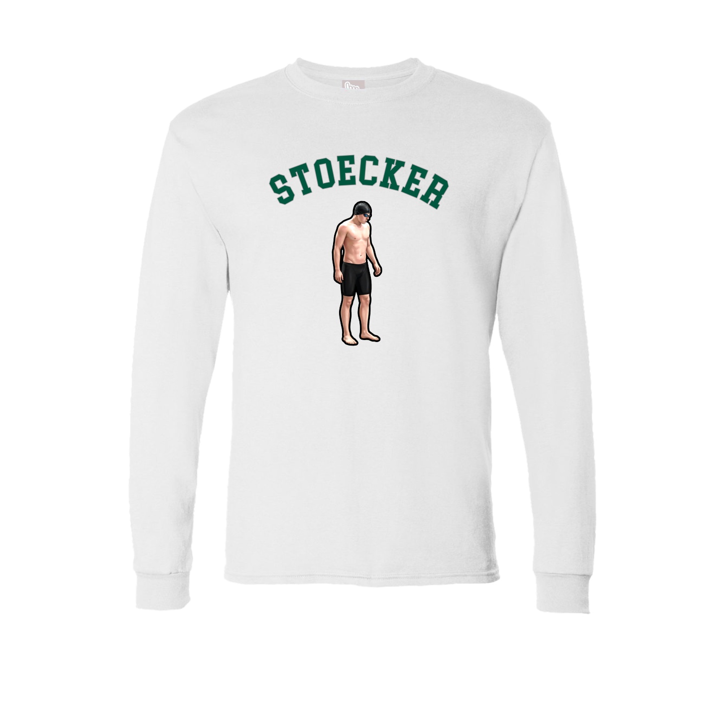 Long Sleeve Tee — Shirsey Arch in White