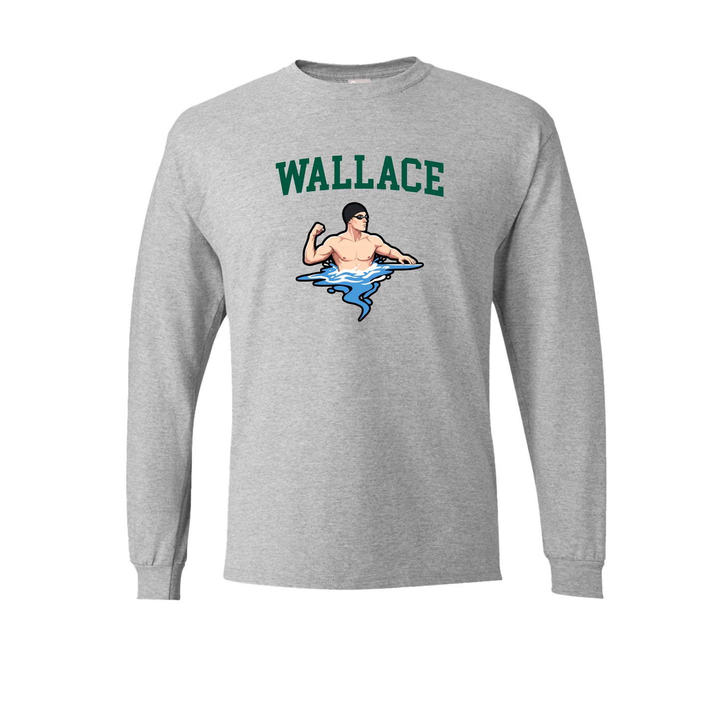 Long Sleeve Tee — Shirsey in Grey