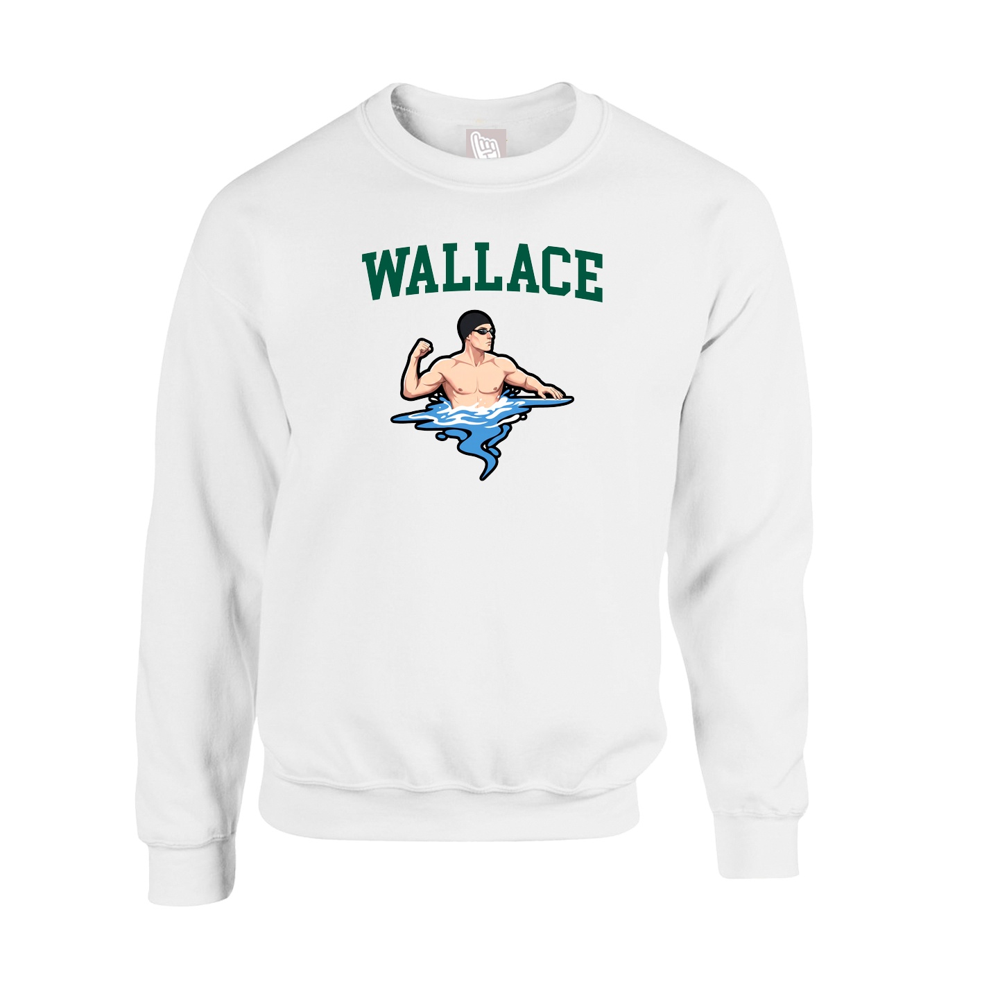 Fleece Crew — Shirsey in White