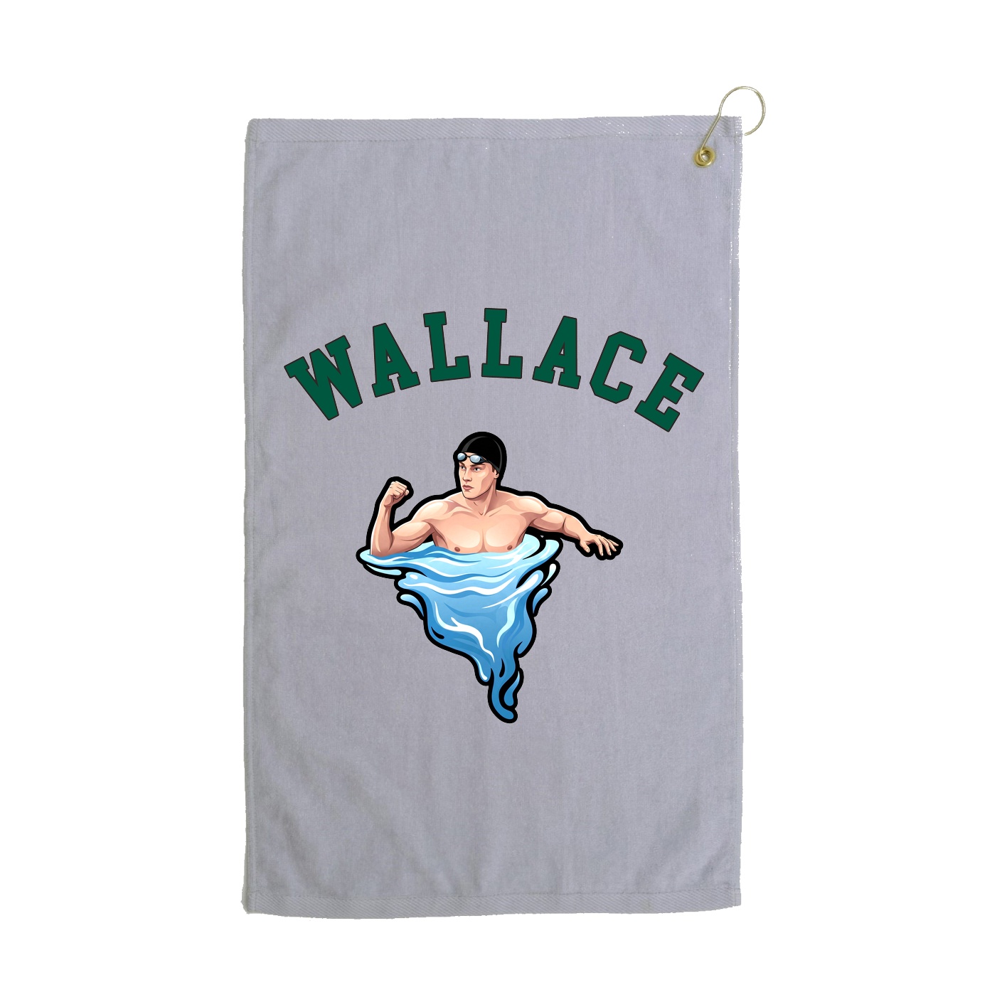 Golf Towel — Shirsey Arch in Grey
