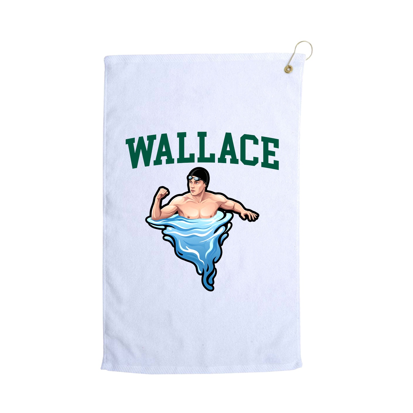 Golf Towel — Shirsey in White