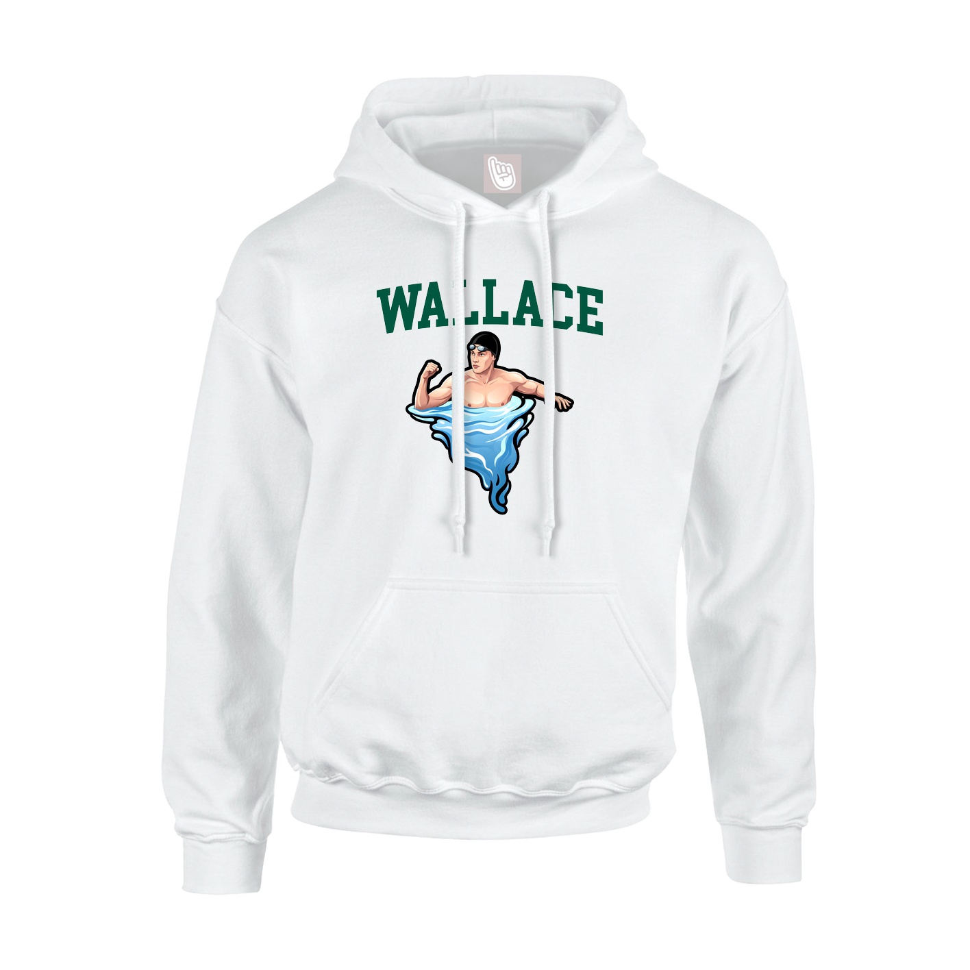 Youth Hoodie — Shirsey in White