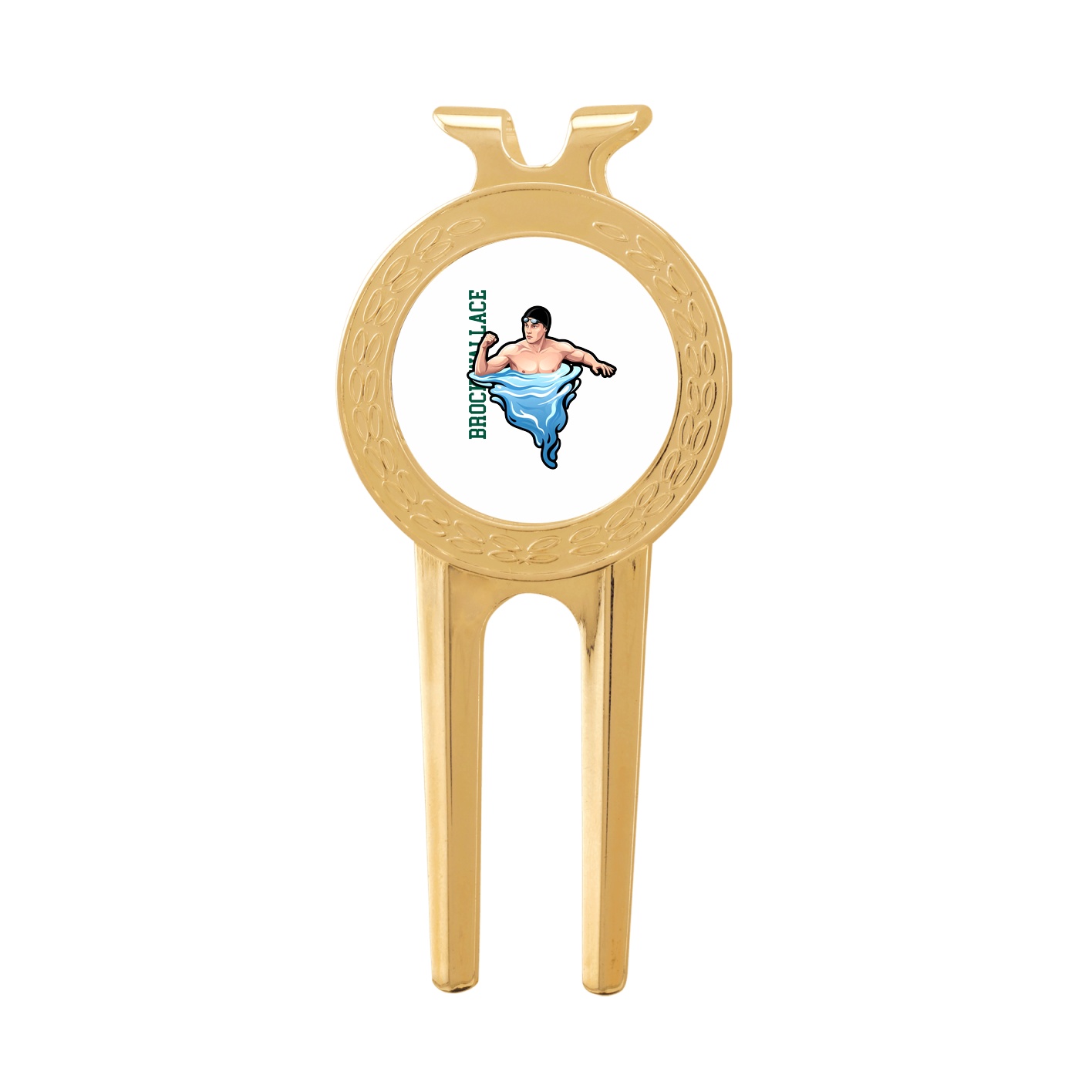 Divot Tool with Ball Marker — Name Vertical in Classic