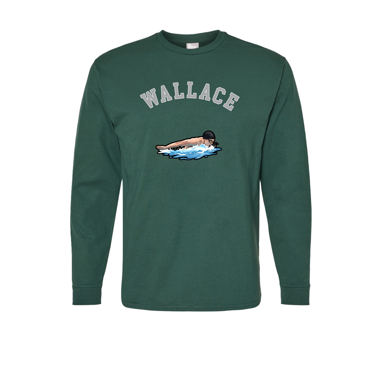 Long Sleeve Tee — Shirsey Arch in Green