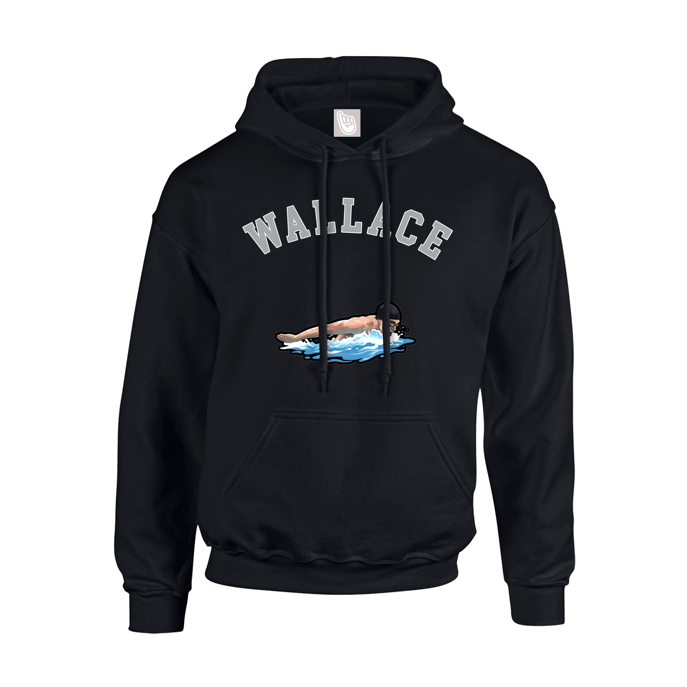 Youth Hoodie — Shirsey Arch in Black