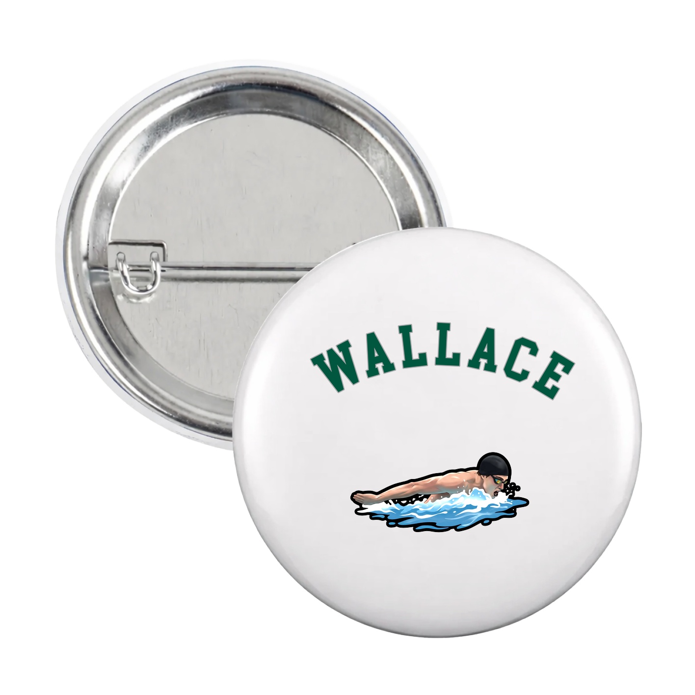 Game Day Button — Shirsey Arch in White