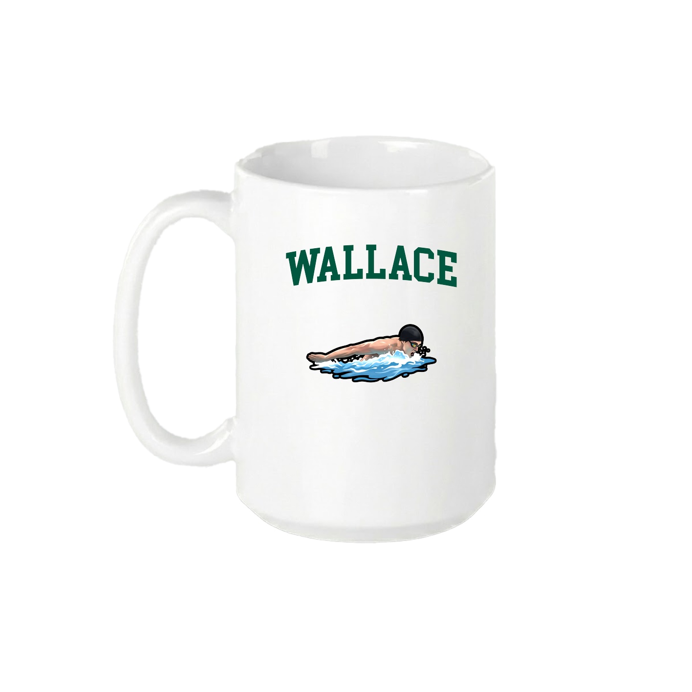 15oz Coffee Mug — Shirsey in White