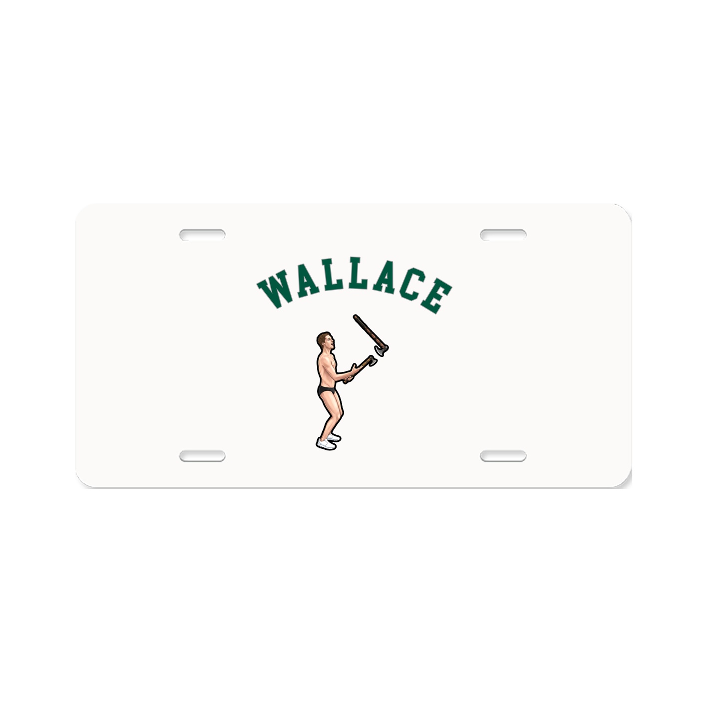 License Plate — Shirsey Arch in Classic
