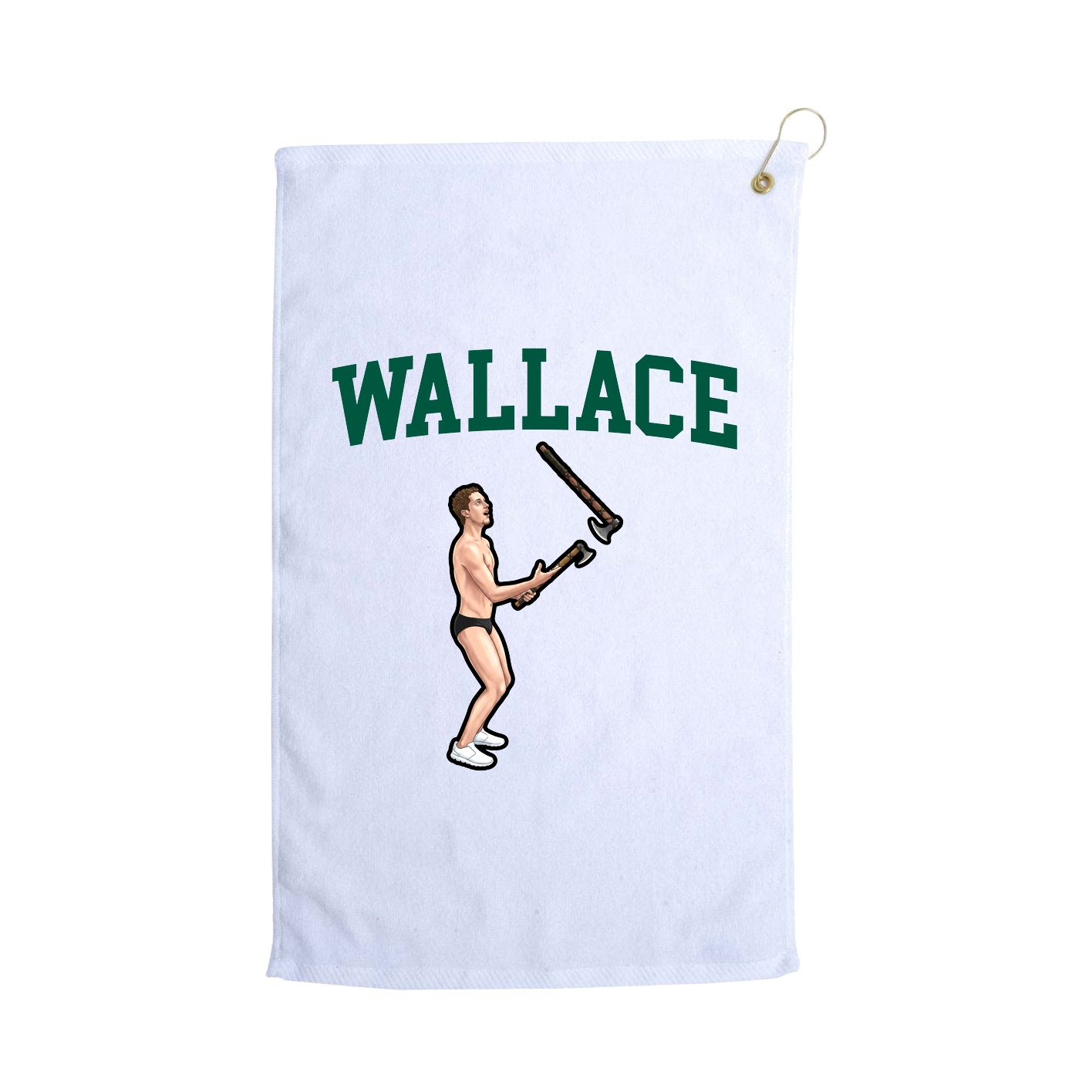 Golf Towel — Shirsey in White
