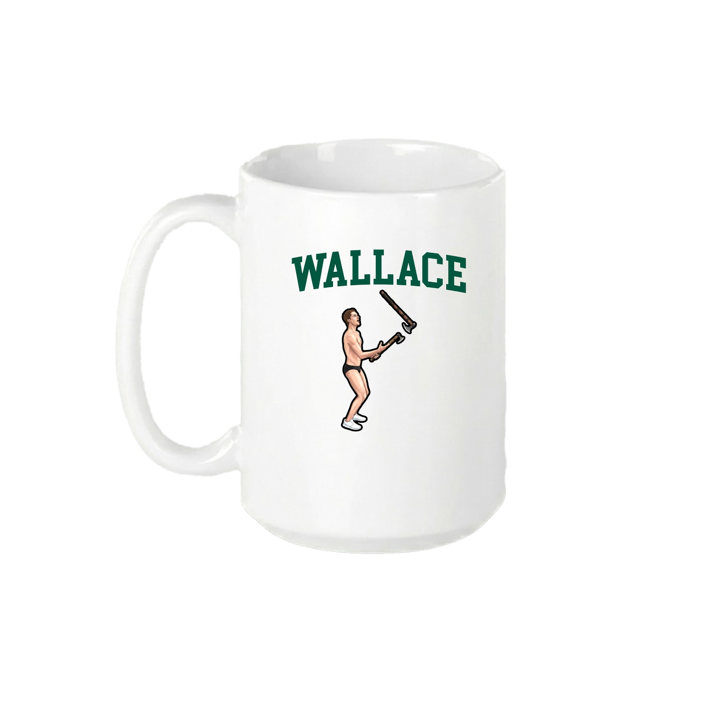 15oz Coffee Mug — Shirsey in White