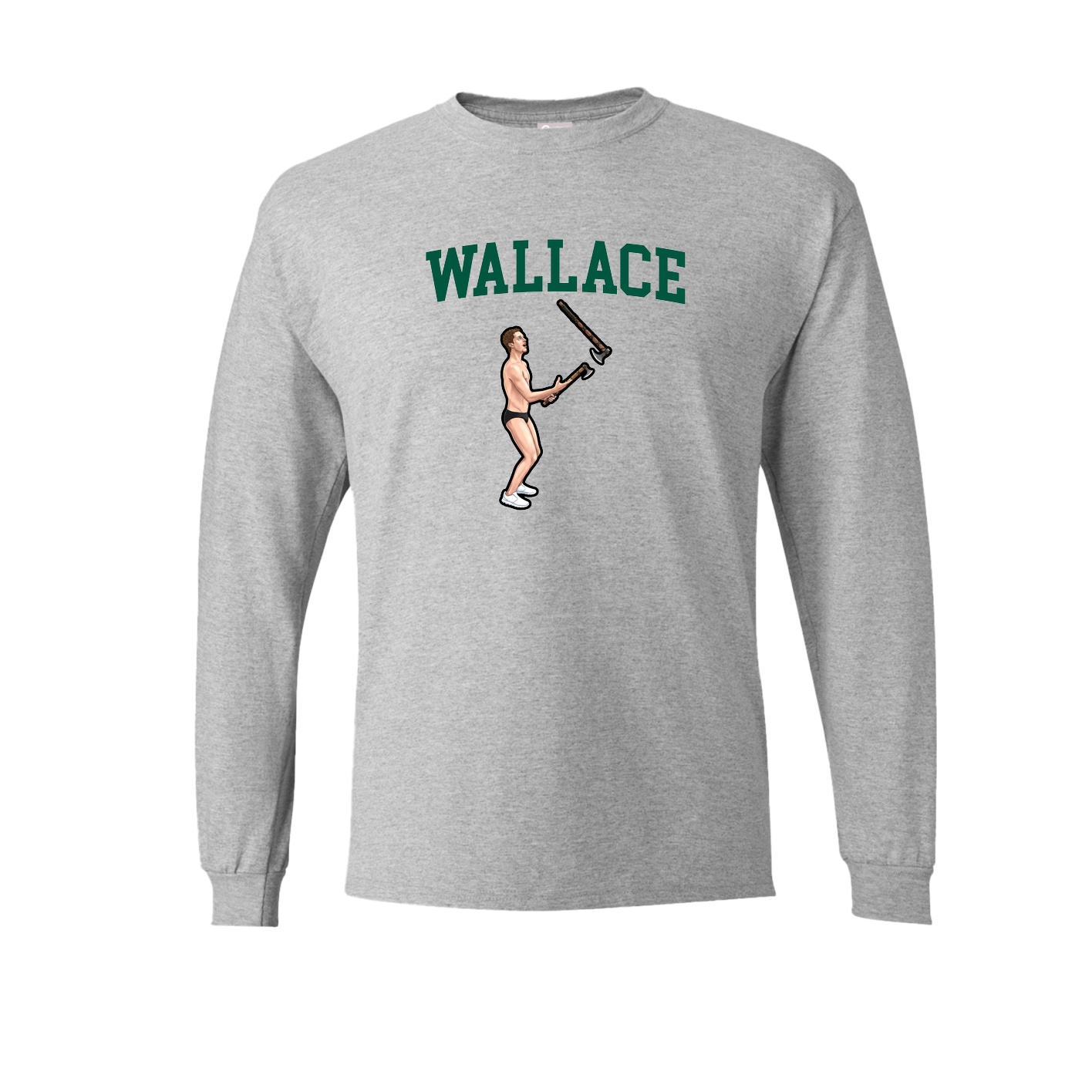 Long Sleeve Tee — Shirsey in Grey