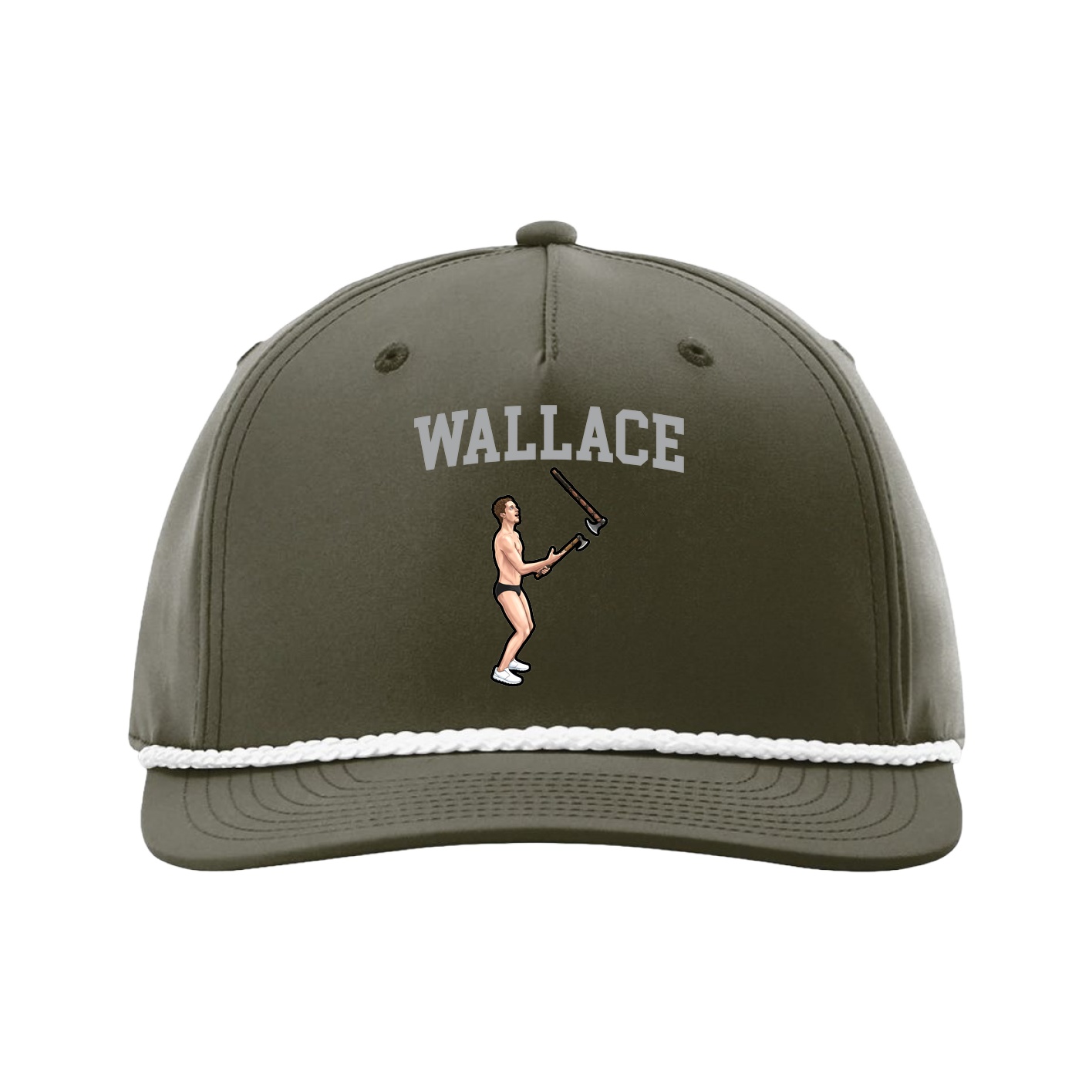 Five-Panel Classic Rope Cap — Shirsey in Green