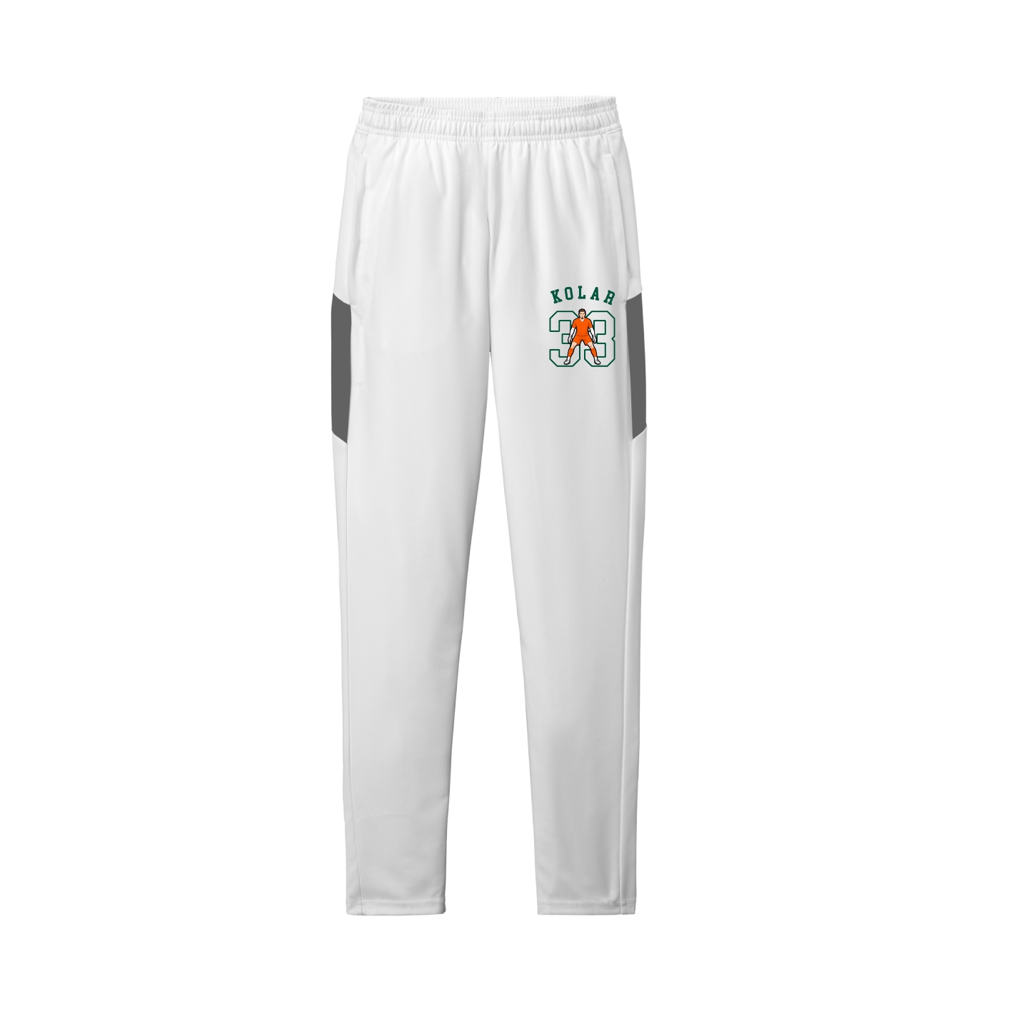 Team Travel Pant — Shirsey Arch in White/Grey