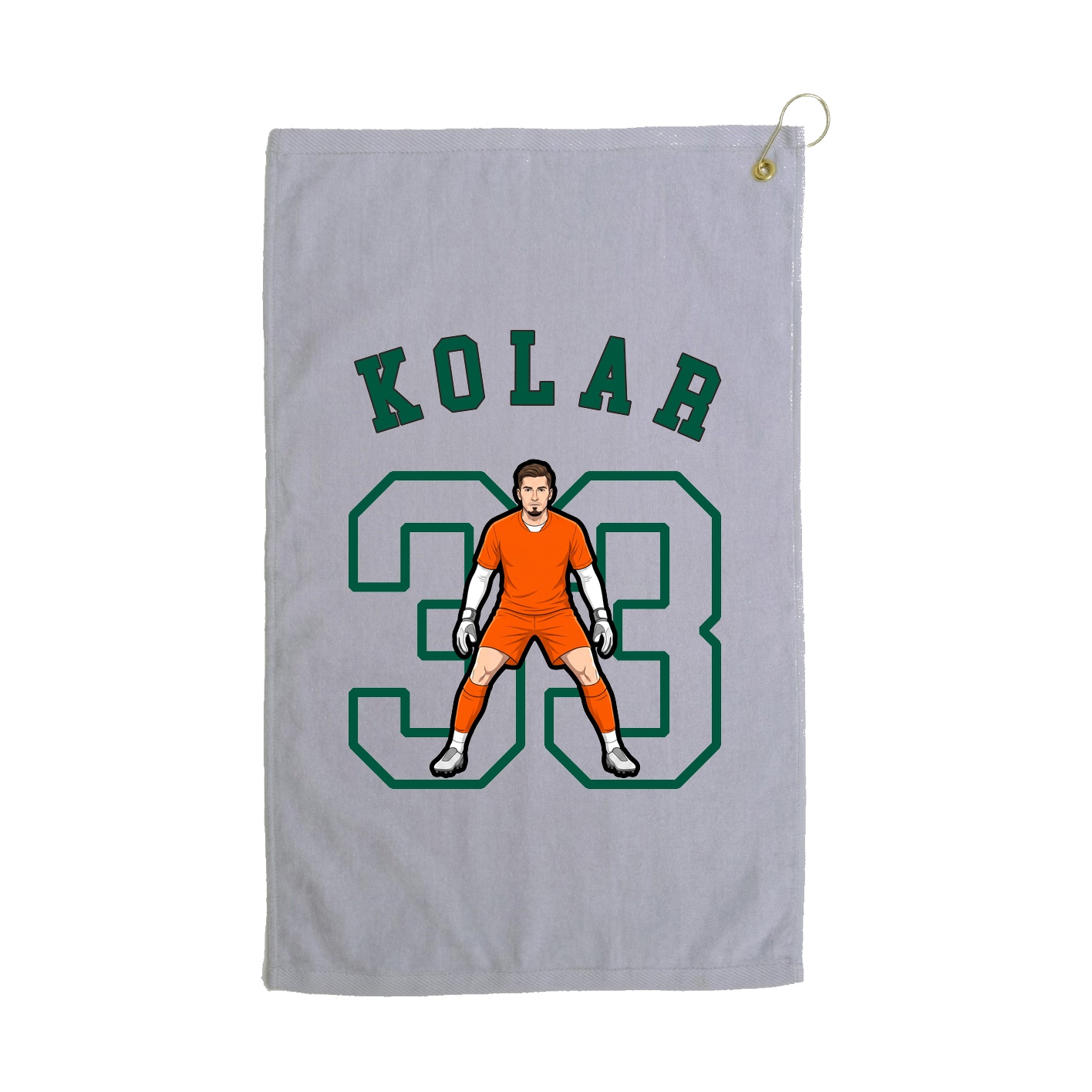 Golf Towel — Shirsey Arch in Grey