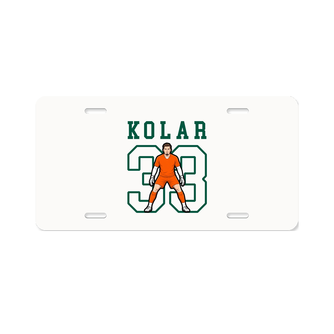 License Plate — Shirsey in Classic