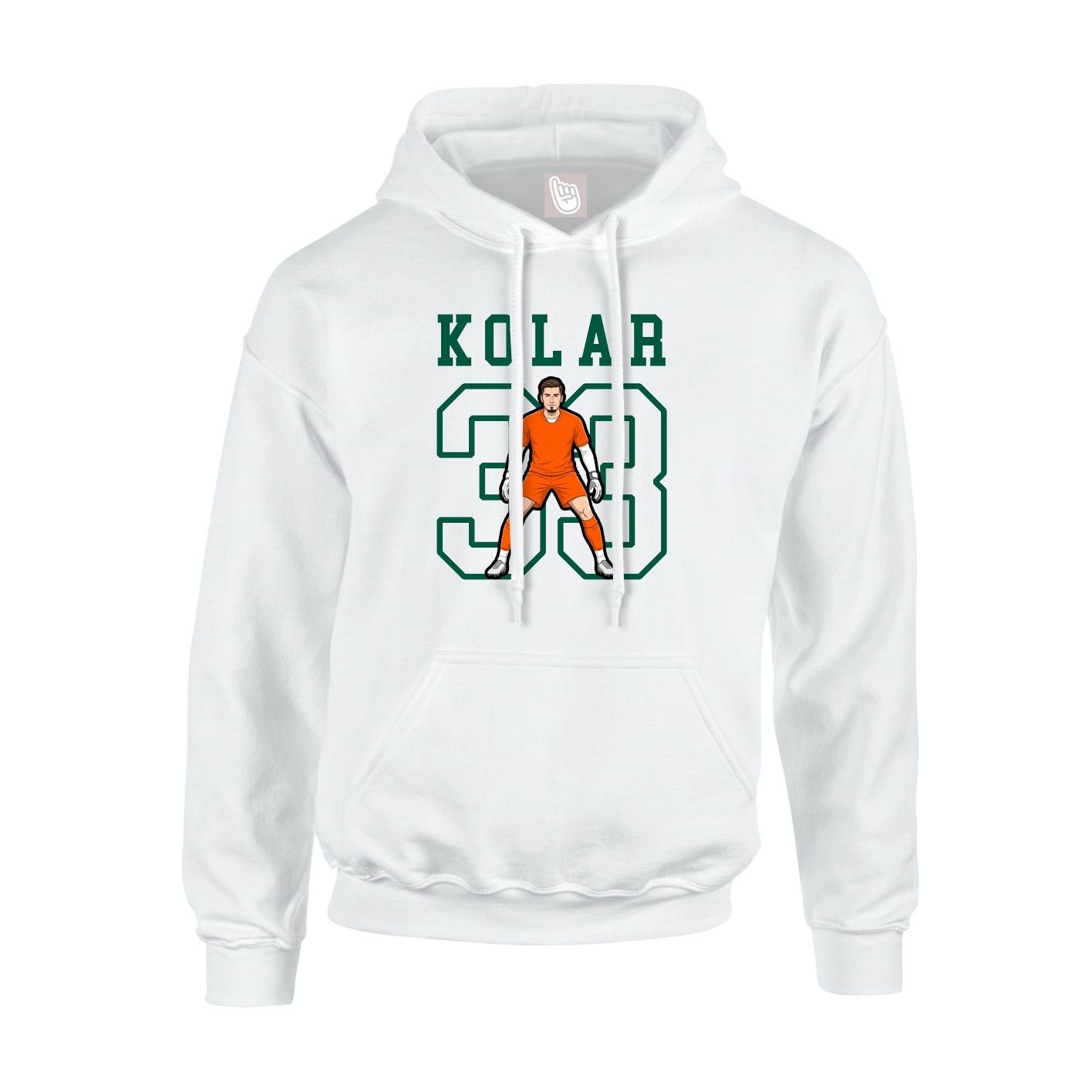 Youth Hoodie — Shirsey in White
