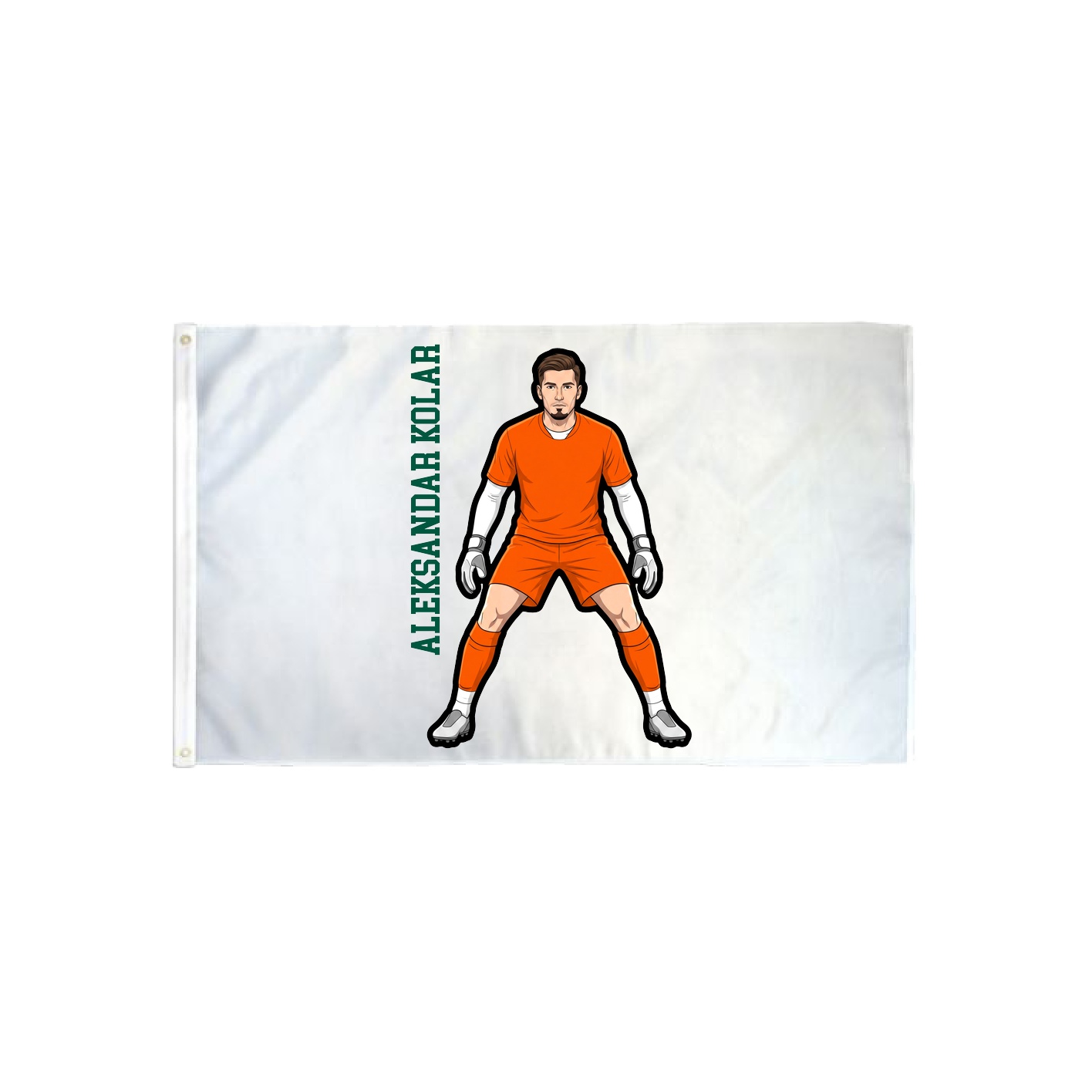 3x5 Flag — Name Vertical in Classic
