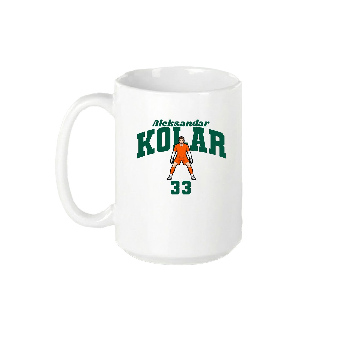 15oz Coffee Mug — Signature Arch in White