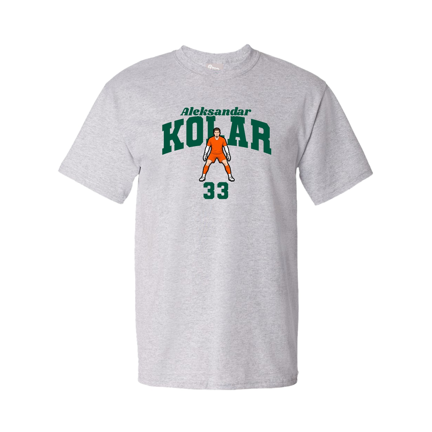 Youth Tee — Signature Arch in Grey