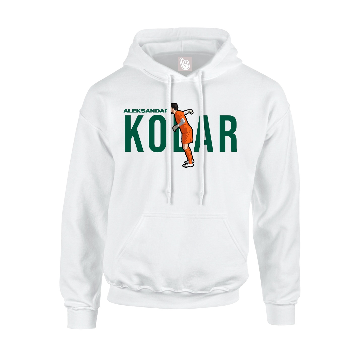 Hoodie — Player Name in White