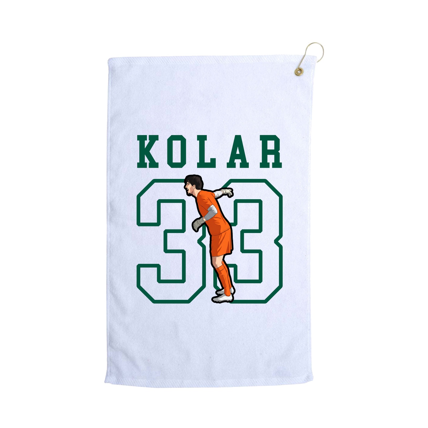 Golf Towel — Shirsey in White