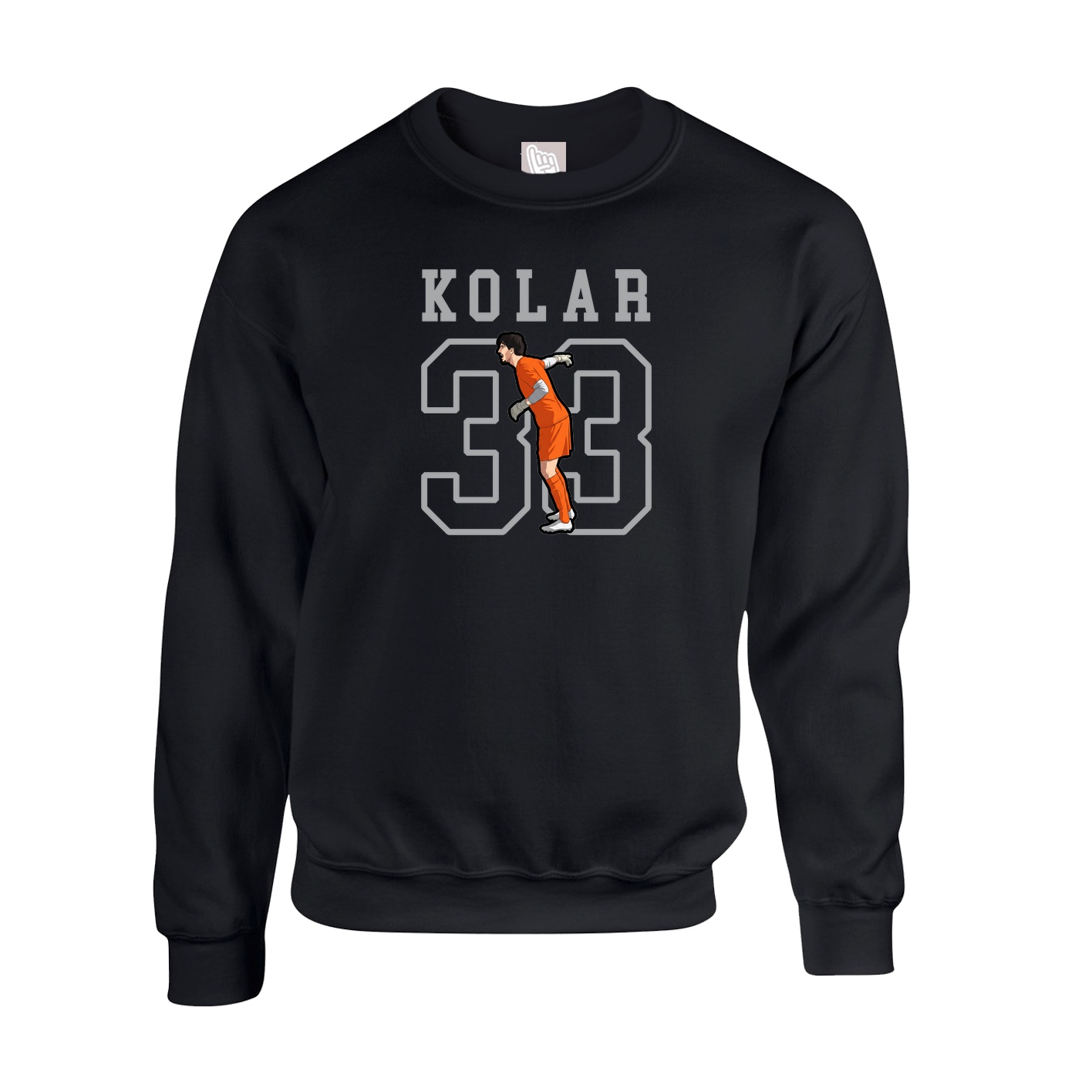 Fleece Crew — Shirsey in Black
