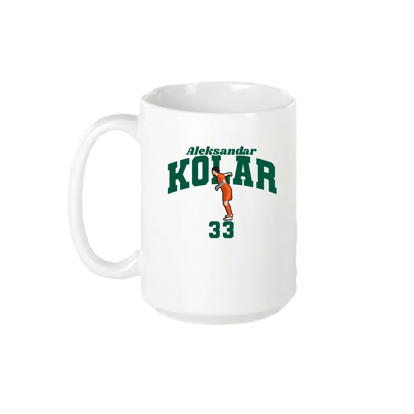 15oz Coffee Mug — Signature Arch in White