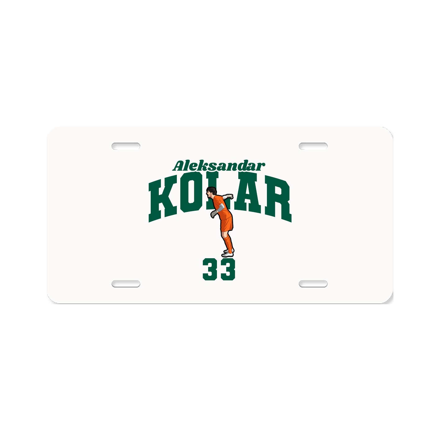 License Plate — Signature Arch in Classic