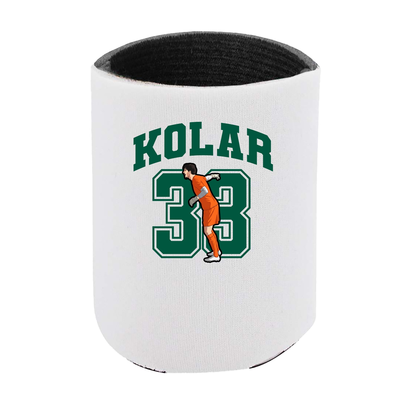Can Holder — Number in White