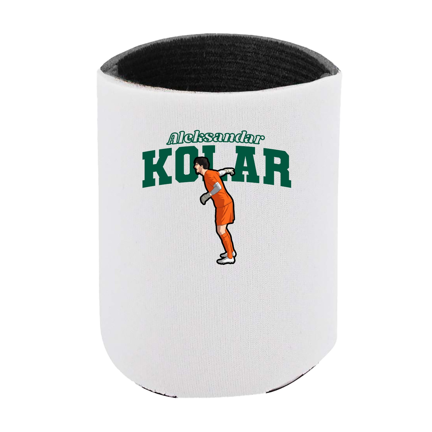 Can Holder — Name Arch in White
