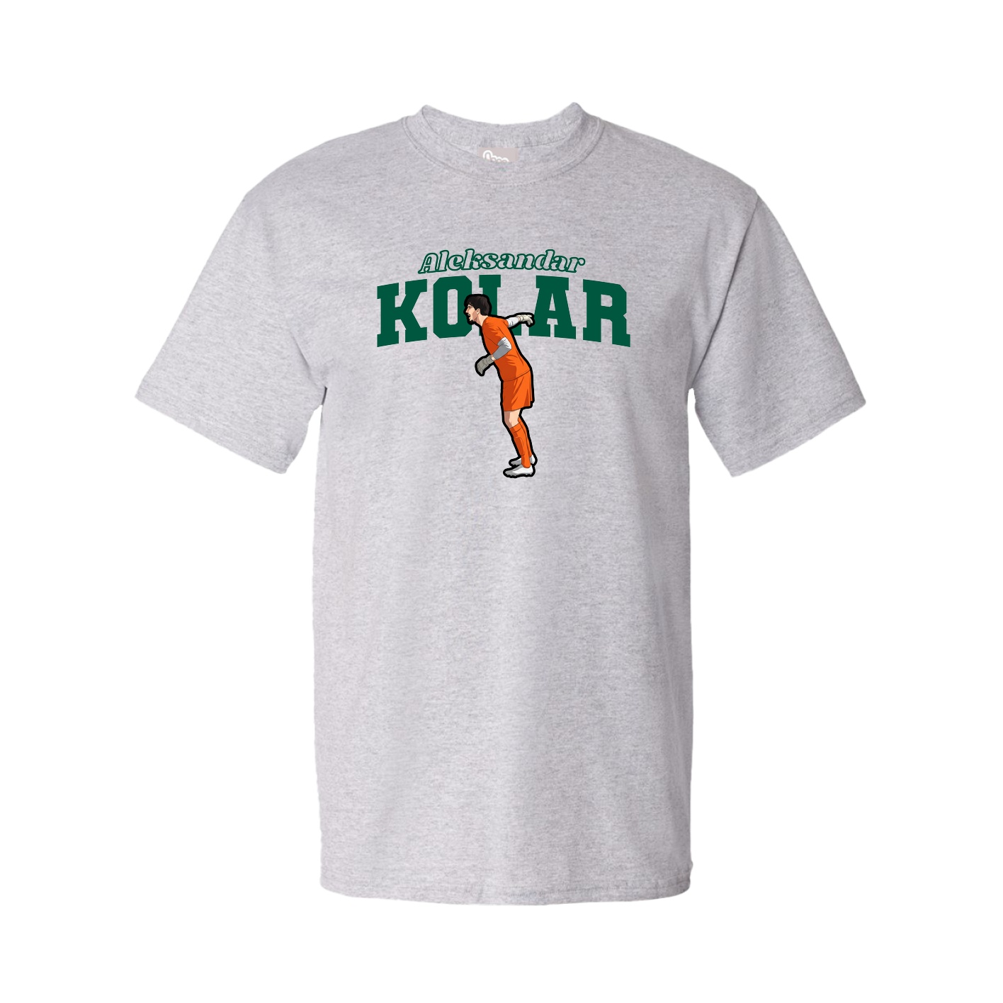 Tee — Name Arch in Grey
